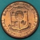 High Grade Au unc 1960 Us Philippines 1 Centavo Coin-feb333