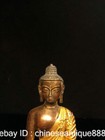 Old Tibet Buddhism Bronze Gilt Gold Menla Medicine Buddha Medical God Statue