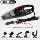 Potente Aspiradora De Mano Para Carro Auto Wet dry Portable Car Vacuum Cleaner