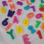  Lot Of 56 Vintage Toy Magnetic Fridge Alphabet Letters Numbers Learning Toy