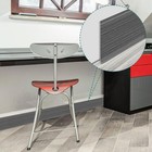 Lsgcq Flexible Baseboard Molding Trim 4 Inch X 20 Feet Self-adhesive Vinyl Wall