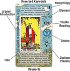 Tarot Cards For Beginners  78 Cards With Meanings On Them