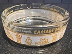 Caesars Vintage Ashtray Lake Tahoe Glass Nevada Stackable Mcc