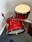 Ludwig    64 Vintage Club Date Drum Set Nickel Factory Original Time Capsule Nice 