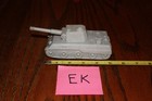 Vintage Marx Battleground Light Gray German  351 Army Tank Ek - Mpc  Timmee