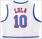 Space Jam Lola Bunny  10 Halloween  Jersey Costume Set Basketball Adult Xs