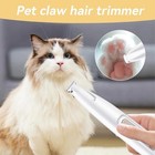 Pet Dog Paw Trimmer Pet Micro Precision Hair Trimmer Set Low Noise Rechargeable