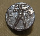 Sharp Pamphylia  Aspendos 380-325 Bc  Ar Stater Wrestlers   Slinger Rare Variety