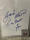 Jackie Mason Signed Page Psa Dna Certified Autograph Inscribed Auto Rare