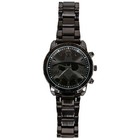 Dc Comics Batman Pin Stripe Watch With Metal Band Black