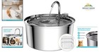Quiet Automatic Pet Water Fountain For Cats And Dogs With Stainless Steel Build