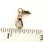 Antique 14k Yellow Gold Dog Clip catch
