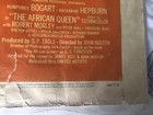 African Queen Half Sheet 1951 Movie Poster Humphrey Bogart Katharine Hepburn