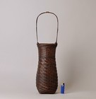 Fine Signed Ikebana  Bamboo Flower  Basket   Zg61