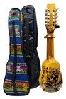Bolivian Charango Ideal For Advanced Players  2 Cases  Joyo Tuner   Guitar Capo 