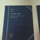 Whitman 2 Lincoln Cent Coin Folder Albums  1 1909-1940    2 Starting 1941
