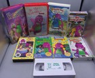 Barney Vhs Tape Lot Of 9 Vintage 90s Classics- Waiting For Santa  In Concert
