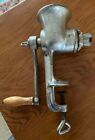 Vtg Universal No 2 Food Grinder Chopper  Meat Hand Crank Table Mount Made In Usa