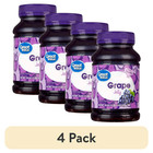4-pack Great Value Concord Grape Jelly 30oz Jars     Rich Fruit Spread  Family Siz