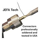 Jefa Tech Premium Rg-213 Milspec Ham Radio Cb Radio Coax Cable Pl-259 Lot