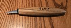 Helvie Wood Carving Knife - Natural Wood Handle