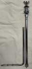 Vintage 1960s 70s Ludwig Telescoping Cymbal L-arm Bass Drum Cymbal Holder