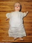 Vintage Antique 1930s 22  Composition Baby Doll  With Outfits