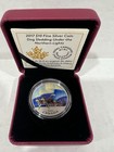 Canada 2017  10 Silver Coin Dog Sledding Under The Northern Lights Coa Proof Box