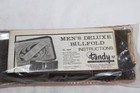 Nos Vintage Tandy Leather Men s Deluxe Billfold Wallet Kit No  4049 New