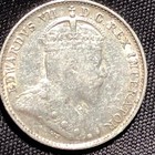 1902-h Canada 5 Cents Silver Coin - Large H - Vf  very Fine  Condition