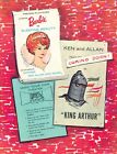 Vintage 1972 Barbie Costume Dolls Paper Doll  whitman uncut Org Sz Laser Repro