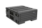Skb 4 Space Mobile Rack Case With Wheels   Handle