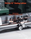 Vevor Quick Change Tool Post Set 6 Pcs Lathe Tool Holders For 6 -12  Mini Lathe
