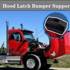 4pcs Hood Bumper Support L85-6081 L85-6082 For Peterbilt 567 579 Kenworth T680