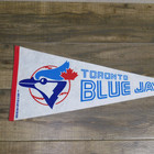 Vintage 1970s Toronto Blue Jays Original Mlb Baseball 30x12 Full Size Pennant