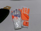 L23 Uhlsport Cybertec Maignan Absolutgrip Goalkeeper Gloves Ora whit blu Size 10