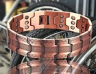 Pure Copper Magnetic Therapy Bracelet 3500 Gauss Arthritis Pain Relief Unisex