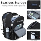 Laptop Backpack For Men  17 Inch Anti-theft Travel Backpack Black Men Large