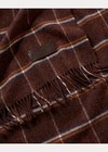 Ralph Lauren Home Wallace Brown Plaid Lambs Wool Throw Blanket 55 X 72 Nwt  695