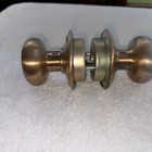 Vintage Textured Brass Passage Door Knobs Only  Free S h