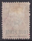 St Helena 1864-80 Sg24s 4d Lake  type B  Specimen Ovpt Mounted Mint Cv   170 