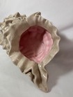 Vtg Ceramic Conch Shell Planter Flower Pot Beach Decor Nautical Atlantic Mold