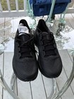 Under Armour Hovr Infinite Pro Black Anthracite Lace Up Athletic Sneakers