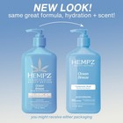 Hempz Beauty Actives Hyaluronic Acid Moisturizing Body Lotion Ocean Breeze 17oz