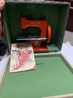 Red Singer 20 Sewhandy Child s Sewing Machine W carrying Case   Instructions