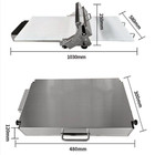 Commercial Folding Manual Stainless Steel Machine Dough Sheeter 40 5  x22 8 