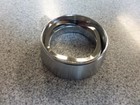Mortise Cylinder Hardened Steel Security Collar Satin Aluminum Finish Gms Col6