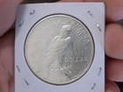 Peace Silver Dollar 1927 S Frosty Rare Date Frosty Bu    Super Nice Coin