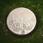 1818 Venezuela Caracas 2 Reales Silver Coin S b F7 Rare Variante Le  n castillo