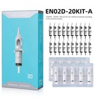 Rotary Tattoo Gun Kit Pen Machine With 20 Needles  5 Inks colors   Accessories